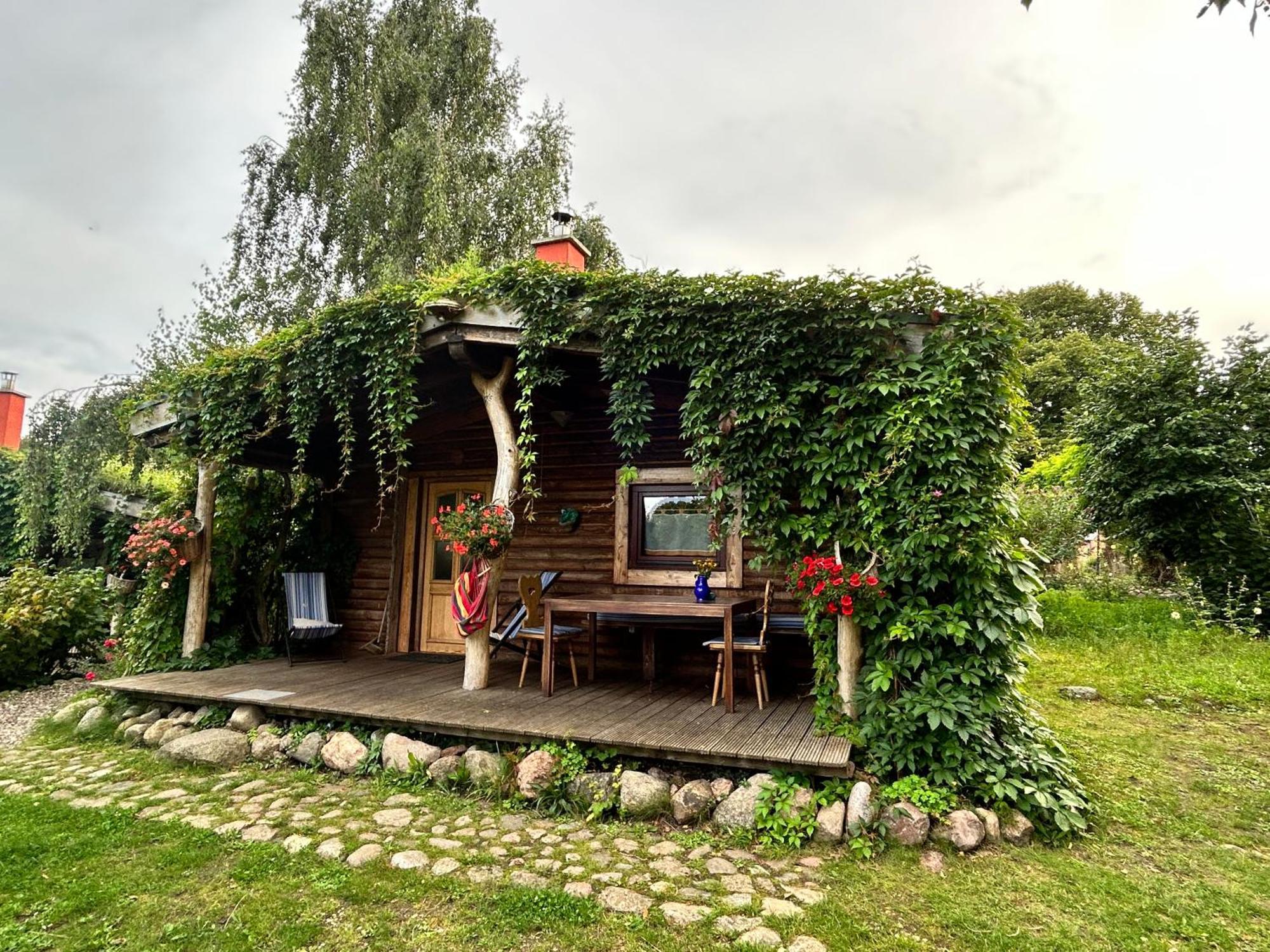 Blockhaus Zahren Villa Penzlin Bagian luar foto