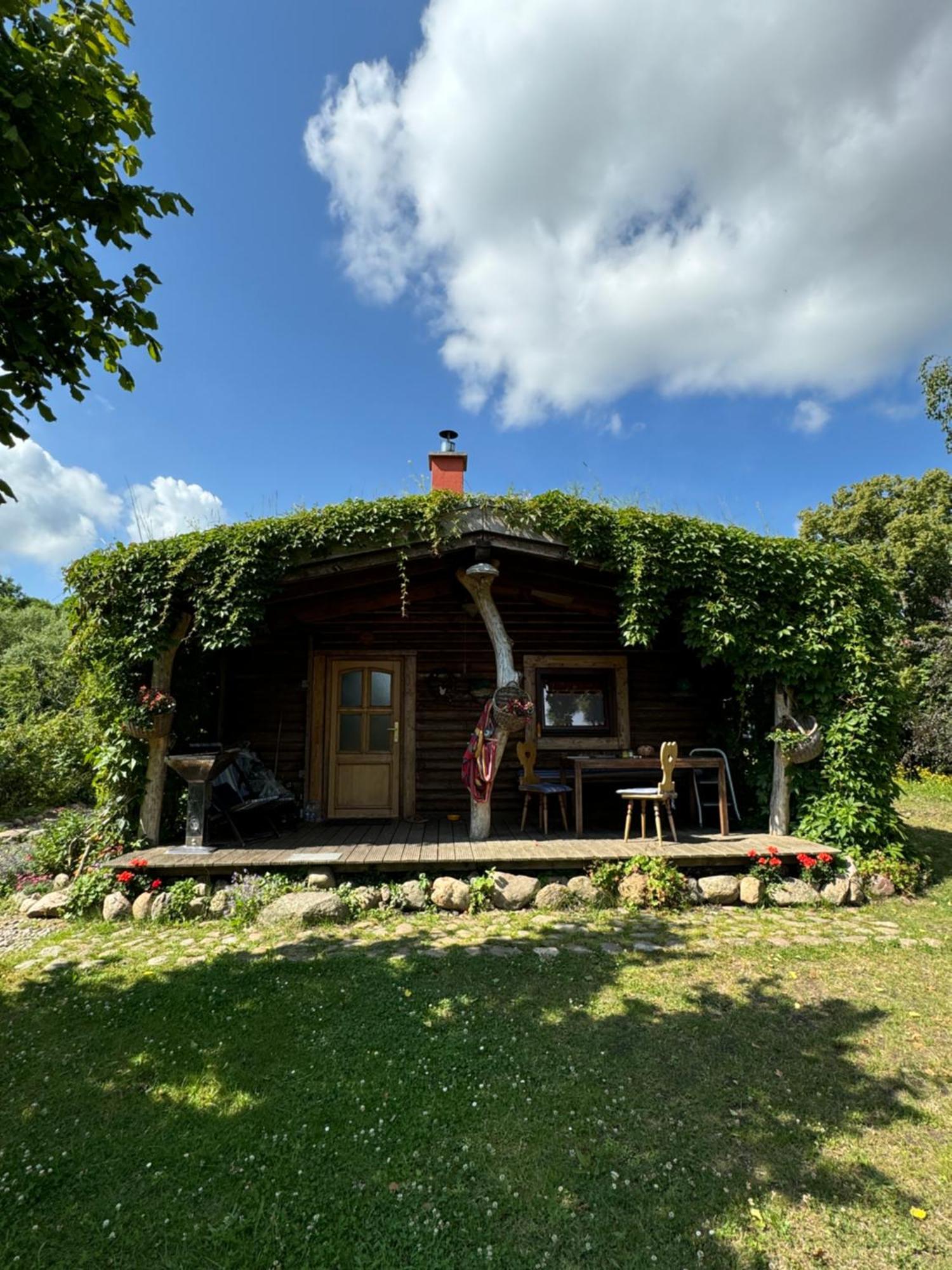 Blockhaus Zahren Villa Penzlin Bagian luar foto